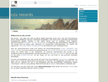 Tablet Screenshot of eda-records.com
